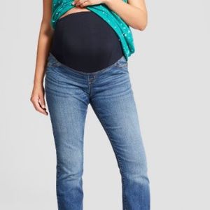 Isabel Maternity Panel Bootcut Jeans, size 4